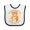 White and Black, variant on Inktastic My Grammy Loves Me Beary Much Boys or Girls Baby Bib