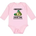 thumbnail image 3 of Inktastic Avocado Every Day Boys or Girls Long Sleeve Baby Bodysuit, 3 of 5