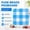White, variant on Hearthoom 2.6Mm Fuse Beads Pegboards Kits 2 Pcs,Plastic Bead Boards,Large Square Clear Beads Pegboards for Kids Craft Bead,Diy Craft Bead,White