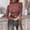 A1 Brick Red, variant on Women's Ribbed Turtleneck Long Sleeve Sweater Stretch Lightweight Sweater Thermal Underwear Tops Warm Pullover Sweater Knitted Warm Sweater Basic Sweater Cozy Trendy Pullover Tops Dressy Tops S-Xl