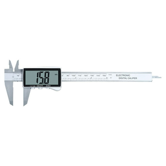 Electronic Digital Display Vernier Caliper Inch/Metric Conversion 6Inch 0-150mm Full-Screen Caliper Measurement Tool