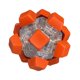 thumbnail image 4 of Teclado Fidget, juguete sensorial portátil con clicker para el trabajo y la oficina, regalo para fiestas Rojo naranja, 4 of 9