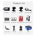 thumbnail image 2 of Full Body Waterproof Motorcycle Camera Recorder Dual 1080P Full HD Motorbike Autocycle DVR Dash Cam Black GPS Box ,Ultra HD, 2 of 7