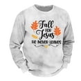 thumbnail image 4 of Sweatshirts For Men Thanksgivingplus Size Fashion Holiday Logo Print Hip Hop Oversized Mens Casual Clothing,Grey,XL, 4 of 5