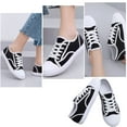 thumbnail image 2 of Womens Canvas Shoes Lightweight Slip-On Espadrilles for Women - Comfortable Casual Summer Shoes, Breathable Canvas Flats with Espadrille Sole, Perfect for Beach, Travel, 2 of 8