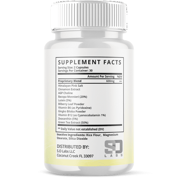 BurnSlim 60 Caps - Joint support for health food stores - Walmart
