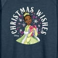 thumbnail image 3 of Disney - Christmas Wishes Tiana - Women's Lightweight French Terry Long Sleeve Shirt, 3 of 5