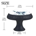 thumbnail image 4 of 4 Pcs Bird Chinese Style Knobs for Kitchen Cabinet Cupboard Dresser Bookcase Drawer Pulls Handles Round Home Decor, 4 of 8