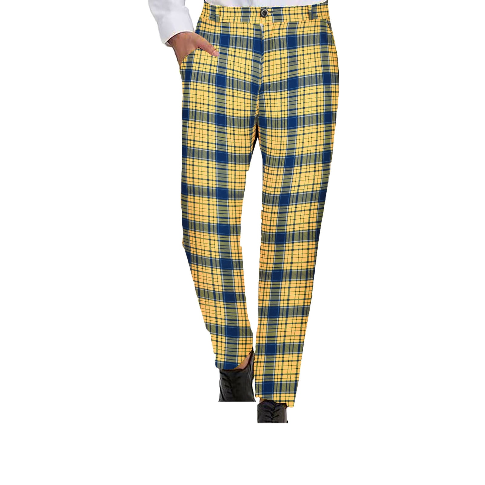 Tangerine Tartan Pants With Free Multitool  Delivery  Plaid Tartan  Designed in Scotland By Royal  Awesome
