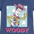 thumbnail image 3 of Toy Story 4 - Sunny Side Up Woody - Toddler & Youth Girls Short Sleeve Graphic T-Shirt, 3 of 5