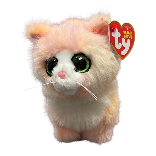 TY Beanie Baby - LADY the Pink Cat (Regular Size - 6 inch)
