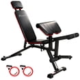 thumbnail image 1 of Soozier Adjustable Weight Bench, Load 926LBS Workout Bench for Home Gym, 1 of 10