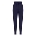 thumbnail image 4 of Women High Waist Yoga Pants Tummy Control Cinch Bottom Workout Yoga Lounge Trousers With Pockets Stretchy Casual Pants, 4 of 6