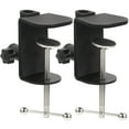 thumbnail image 1 of 2pcs Adjustable Screw Table Mount C Clamp Metal Desk Clamp for Mic Suspension Boom, 1 of 9