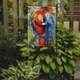 thumbnail image 2 of Carolines Treasures JMK1144GF Red Parrot Flag Garden Size, 2 of 3