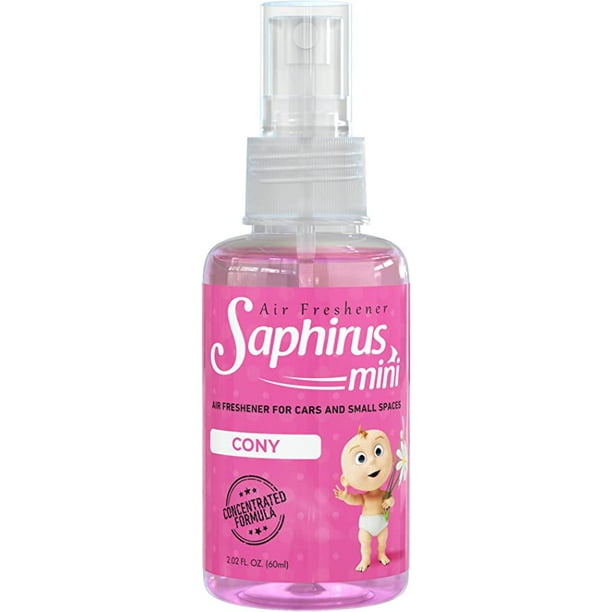 Saphirus Mini Air Freshener, great essential fragance for car and any