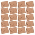 thumbnail image 5 of WORGEOUS  40 Sets Mini Envelopes and Cards Display Vintage Kraft Paper, 5 of 8