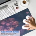 thumbnail image 4 of a Pink Magic Tree Under the Stars&nbsp;mousepad Gamingwaterproofno Slip&nbsp;for Office Home Work GamingmousepadsRubber Base Mousepad with Stitched Edges 31.5x11.8inches, 4 of 7