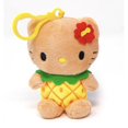 thumbnail image 1 of Sanrio-Llavero relleno de felpa de dibujos animados de Hello Kitty, almohada de muñeca de Color de piel creativa, Colección hawaiana, lindo regalo de cumpleaños para niña, 1 of 4