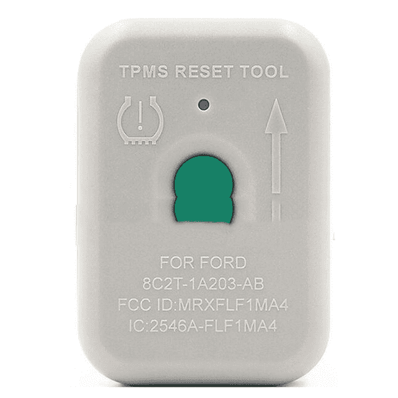 GJX Tire Pressure Reset Instrument Compatible with All ford Models Tire Pressure Mointor System for ford Abs Plastic Tire Pressure Monitoring,White