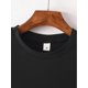 thumbnail image 3 of Bunny Print T-shirt, Short Sleeve Crew Neck Casual Top For Summer & Spring, Women's Clothing Tee For Adult, Men, Women, Teen, Teenager, Adolescent, Youth, 3 of 8