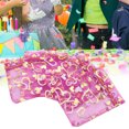 thumbnail image 3 of 100 bolsas de malla moradas para joyas y dulces con cordones para regalos de boda, 3 of 7