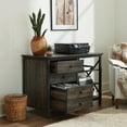 thumbnail image 3 of Sauder® Collection Steel River Crédence, Finition Carbon Oak®, 427849, 3 of 8
