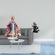 thumbnail image 2 of Escultura de escena de , modelo de cámara, adorno acrílico, figura coleccionable de resina, decoración de escritorio, ideal para regalar., 2 of 8