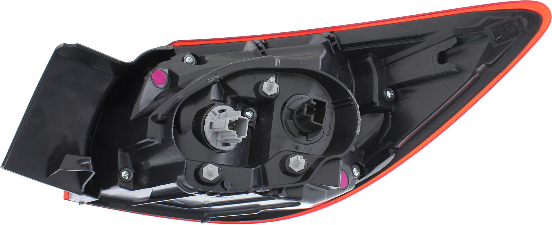 Tail Light Compatible With 2014-2018 Mazda 3 Sport Left Driver Side, Outer With bulb(s)