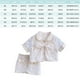 thumbnail image 4 of Jumpingount Conjunto de y camiseta de manga corta con cuello vuelto para niñas, evento de banquete de verano, Kit de camisetas de algodón conjuntos de ropa 140cm, 4 of 6