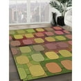 thumbnail image 3 of Ahgly Company Machine Washable Indoor Rectangle Transitional Sienna Brown Area Rugs, 5' x 7', 3 of 7