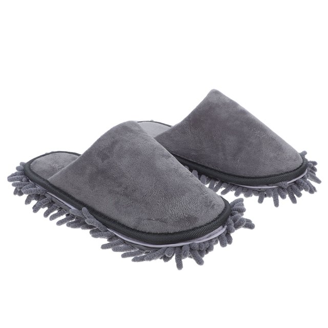 FOMIYES 1Par Pantuflas De Limpieza Para En Chenilla Fácilmente Desmontable