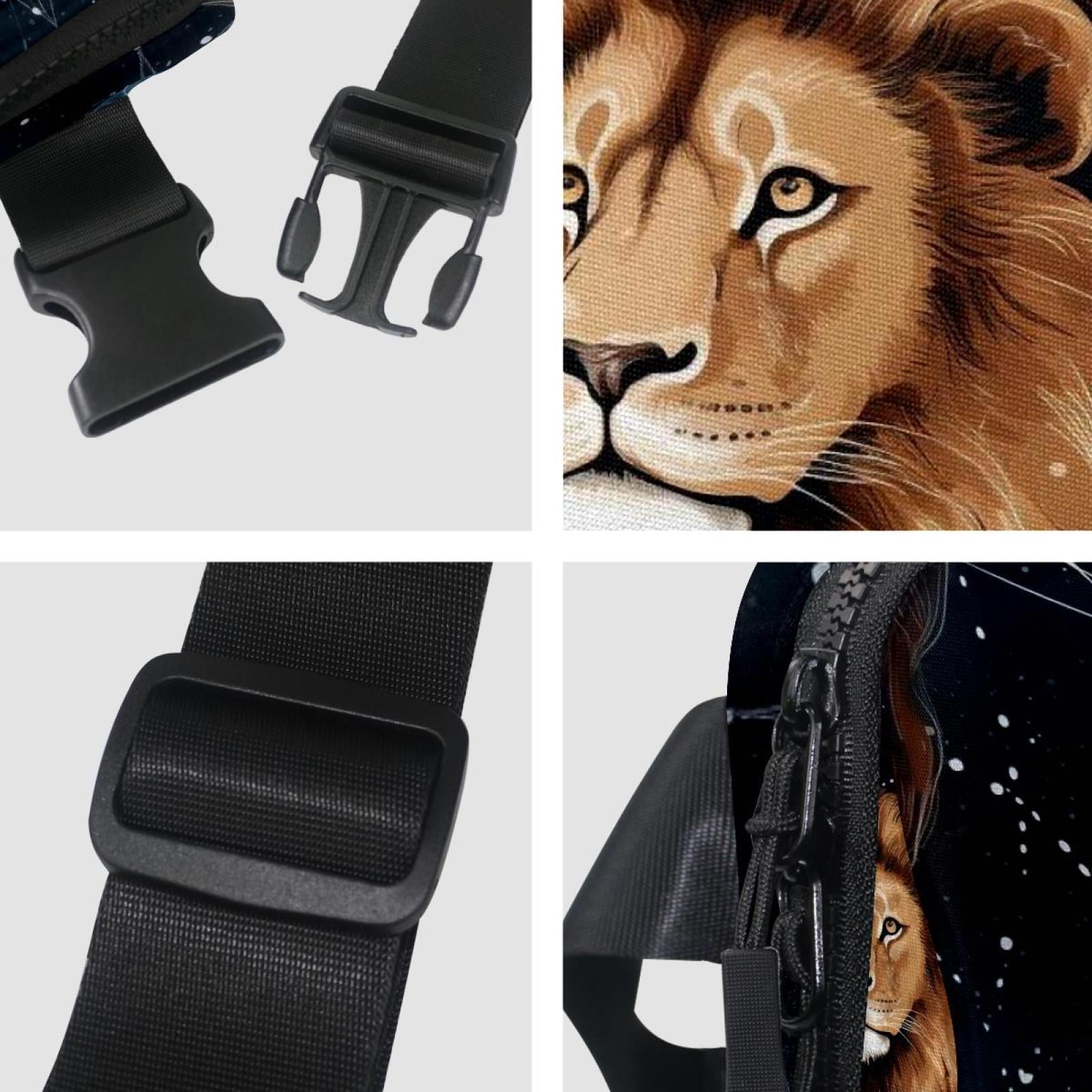 Leo Lightweight Adjustable Waist Pack with Extension Strap - Unisex Fanny Pack Money Belt