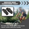 thumbnail image 3 of Indoor Bike Cushioned Foot Pad Noise Reduction and Anti-Friction Floor Tennis Foot Pads for 2PCS(Without the Ball), 3 of 5