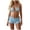 Blue, variant on 2 Piece Y2k Polka Dot Halter Bikini with Shorts 2000s Bathing Suit Set Summer Vacation Cute Beach Tankini Swimsuit(Coffee,XL)