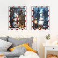 thumbnail image 4 of Guozer Clearance Small Snowman Wall Art 1PCS Winter Decoration Stickers for Classroom Christmas Wall Decals for Bedroom, Playroom, Living Room, School, Nursery, Kindergarten, 4 of 7
