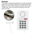 thumbnail image 4 of Home Security Keypad, With No Wiring Required With Panic Button 3 Settings Home Security System, For Doors, Sheds, 4 of 8