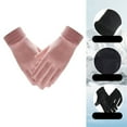 thumbnail image 4 of IDALL Winter Gloves for Men Women - Touch Screen Cold Weather Thermal Warm Knit Glove for Running Driving Hiking Pink One Size, 4 of 4