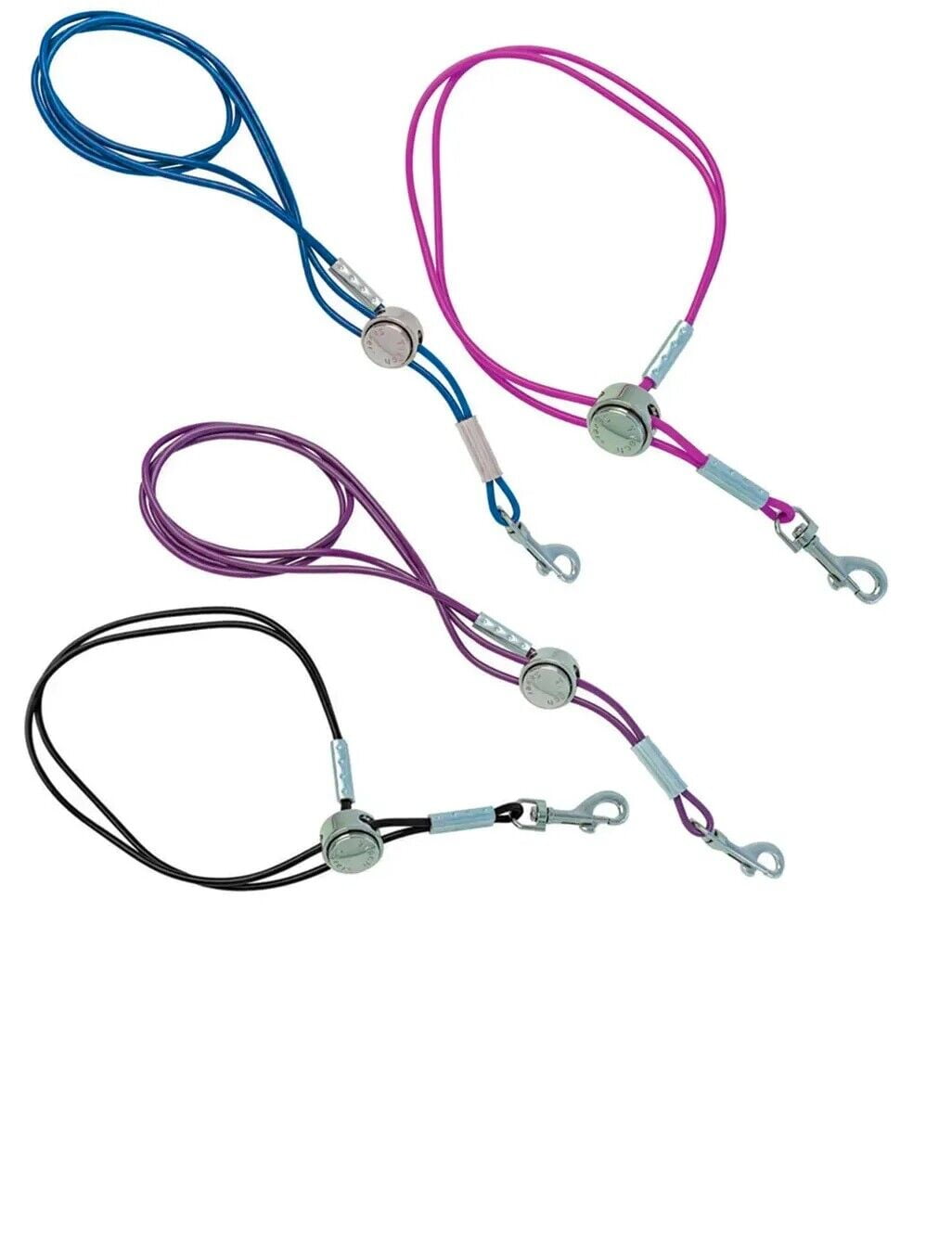 Small Grooming Loops Softer Fabric Trachea Saver Pro Harness Style for Dogs Cats (Purple)