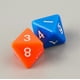 thumbnail image 4 of Dados digitales D8 de 8 lados con número 1, 2, 3, 4, 5, 6, 7 y 8 para juegos divertidos de mesa RPG, dados de juego, 8 piezas, 4 of 4