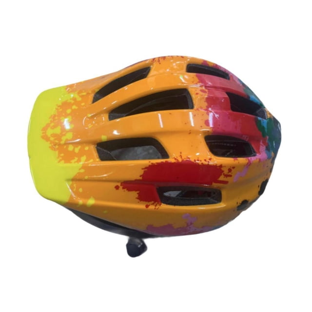 Casco de bicicleta para niños, casco de ciclismo para niños y niñas, casco deportivo con mejor amortiguación. Naranja
