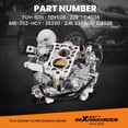 thumbnail image 4 of maXpeedingrods Carburetor For Toyota Pickup 22R 81-87 Paper Gaskets Heavy Duty TOY-505, 4 of 8