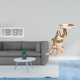 thumbnail image 2 of Reloj de pared digital,Reloj de pared digital multifuncional para oficina,Estatua,Bandeja para servir estatuas,decoración del hogar,manualidades,Escultura de resina coleccionable,regalo, 2 of 8