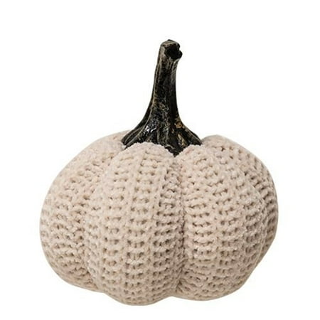

CWI Gifts Cream Knit Pumpkin Small