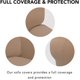 thumbnail image 3 of Funda de sofá superelástica para silla, funda de sofá suave antideslizante de licra, protector de muebles lavable con espuma antideslizante y parte inferior elástica para niños, mascotas Xemadio LRWJ062-3, 3 of 8