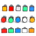 thumbnail image 5 of Interruptor pulsador con luz LED de 16 m, interruptor de botón para máquina industrial, interruptor momentáneo con enclavamiento y reinicio automático LA16Y, 5 of 5