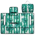 thumbnail image 5 of Pzuqiu Monstera Leaf Pattern Golf Cart Seat Covers with 4 Pockets, Foldable, Suitable for Outdoor, Fit for EZGO Yamaha Carts Club Car, 5 of 9