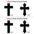 thumbnail image 3 of Adornos con forma de cruz con forma de rasguño, modelo WATINC, 60 unidades, para niños, manualidades, 3 of 6