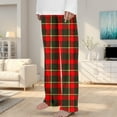 thumbnail image 2 of Kids' Fashion Regular Plaid Flannel Pants towel pants for swimmers girls baby girl, 2 of 4