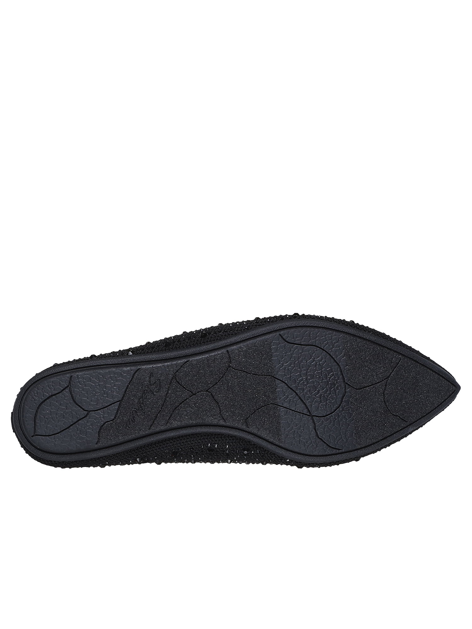 Skechers Women's Cleo Point - Gleam N' Glow Knit Ballet Flat